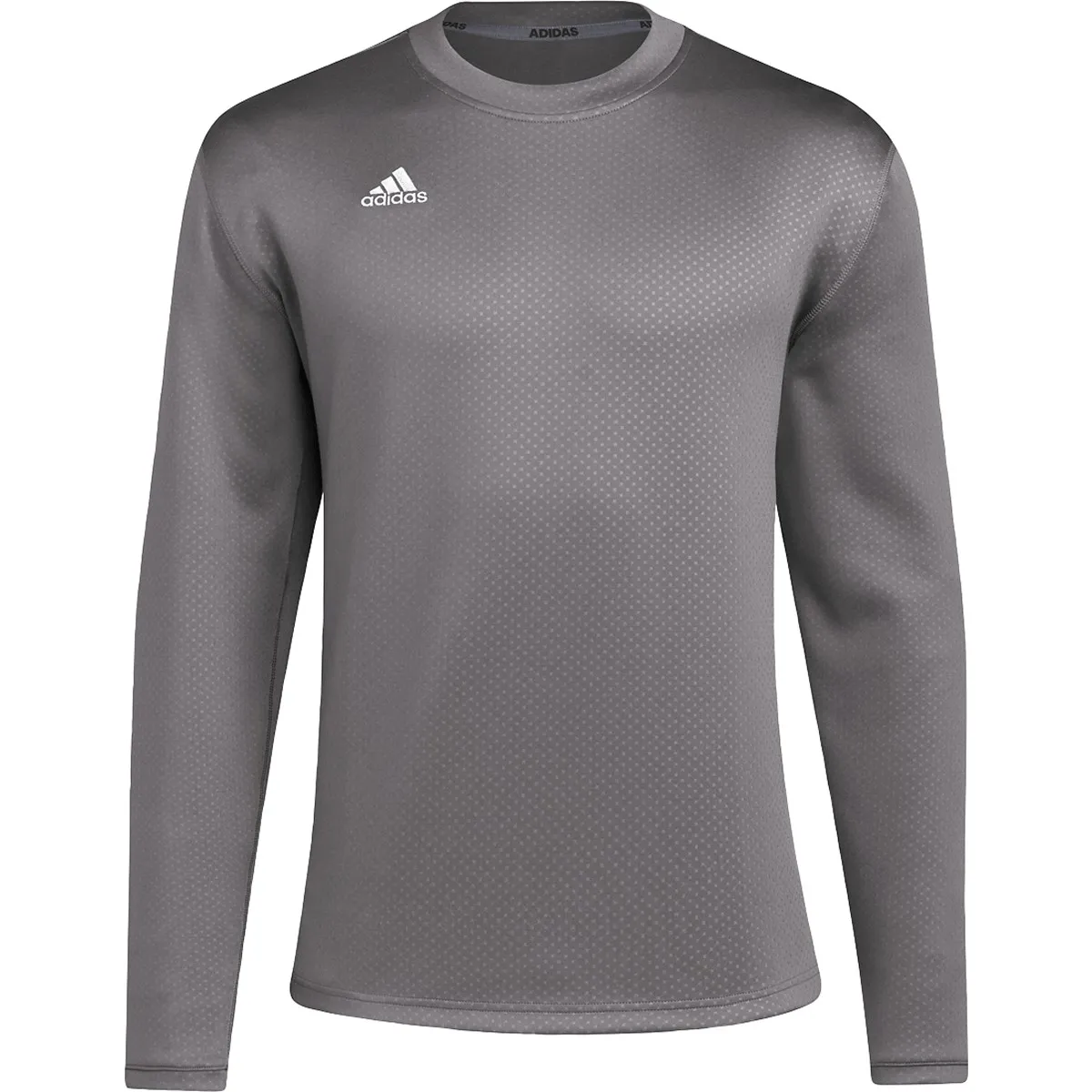 adidas Men's Icon Microfleece Long Sleeve Baseball Jacket