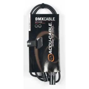 American DJ AC3PDMX3 Accu-Cable 3-Pin Dmx Cable 3 FT