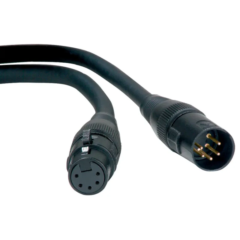 American DJ AC5PDMX10PRO Pro Series 5-Pin DMX Cable (10')