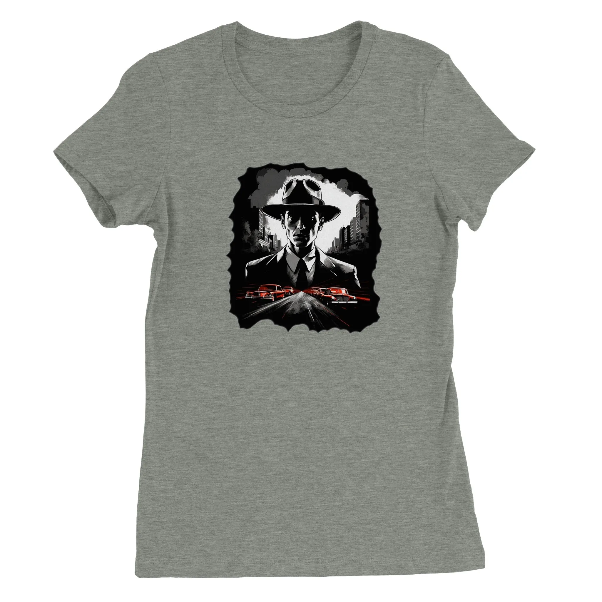 Artwork T-shirt - Vintage LA Noire Vintage Artwork - Premium Kvinde T-shirt