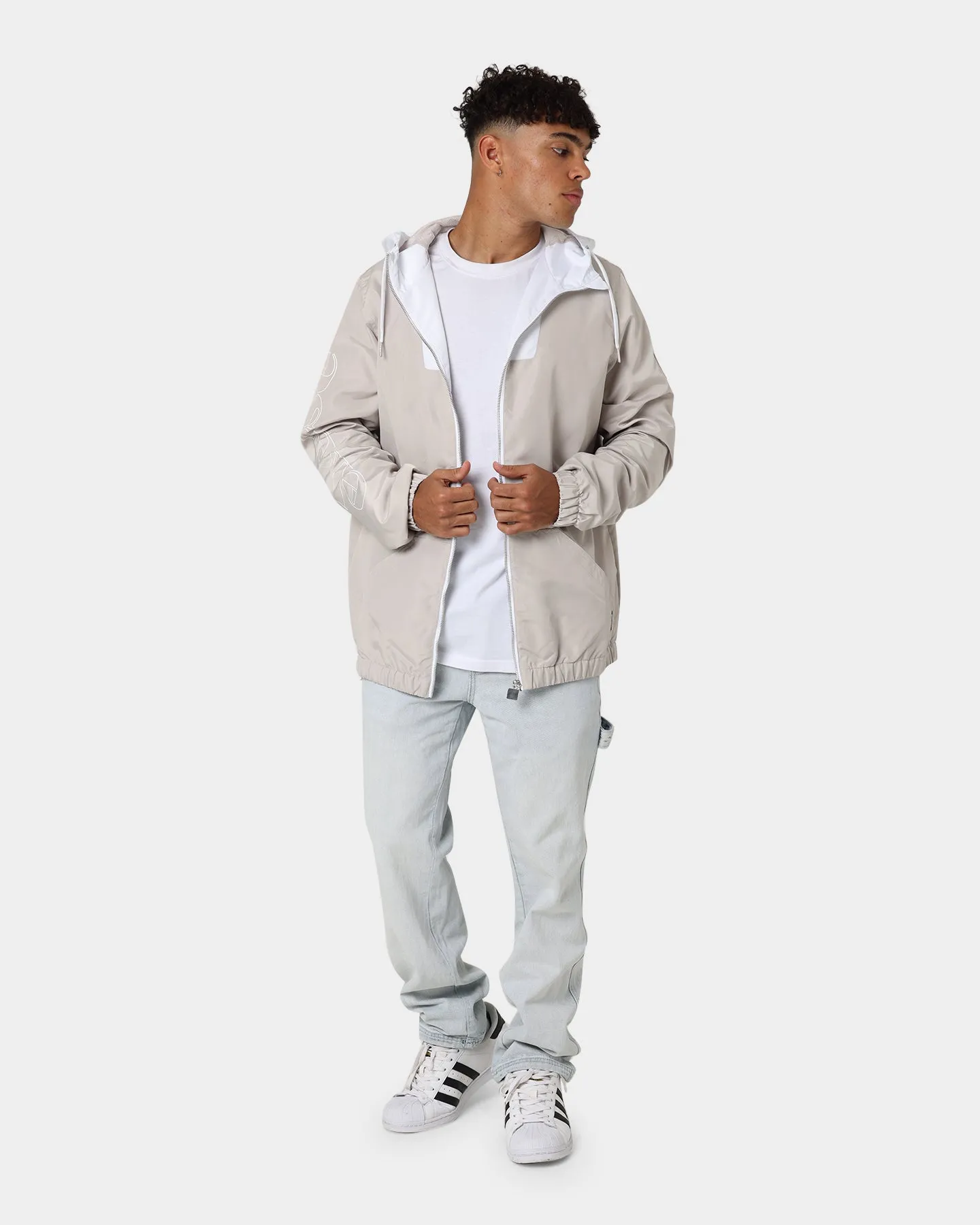 Ellesse Marine Jacket Light Grey