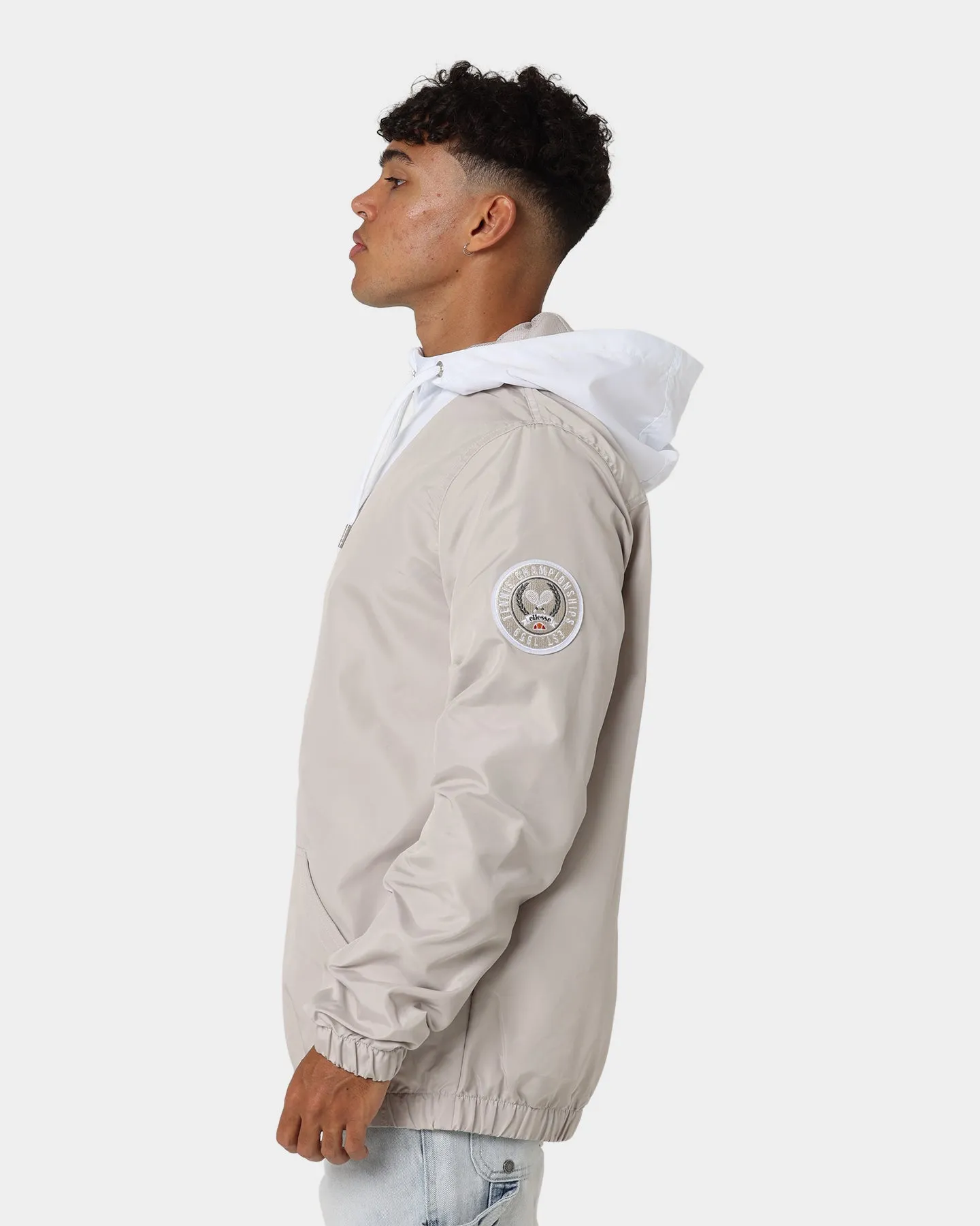 Ellesse Marine Jacket Light Grey
