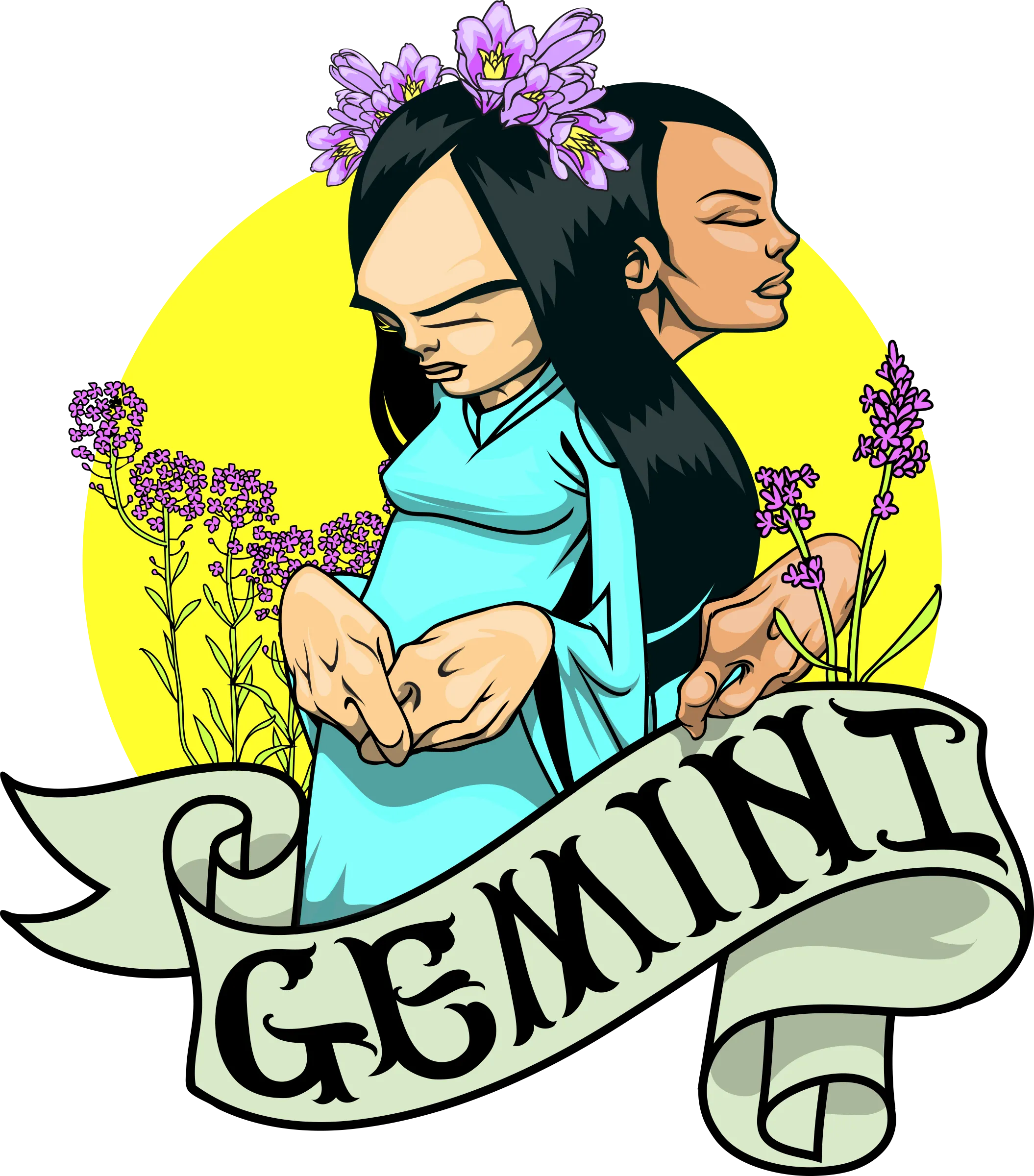 GEMINI BY SAM FLORES YOUTH HOODIE