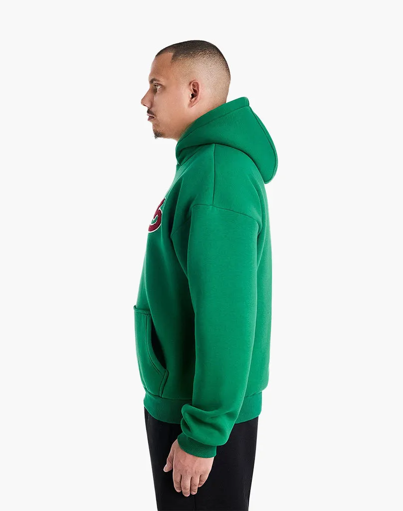 RETRO HOODIE (WOOD GREEN)