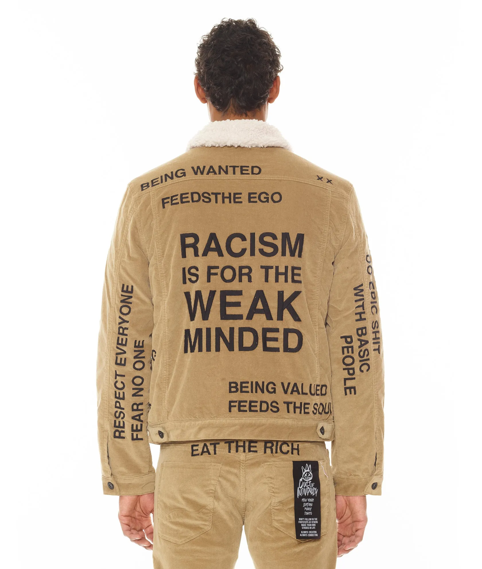 TYPE II DENIM JACKET IN BEIGE